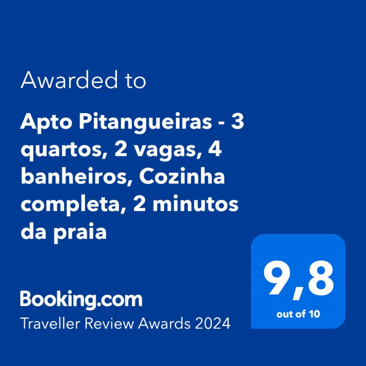 Apto Pitangueiras - 3 Quartos, 2 Vagas, 4 Banheiros, Cozinha Completa, 2 Minutos Da Praia Guarujá Exterior foto